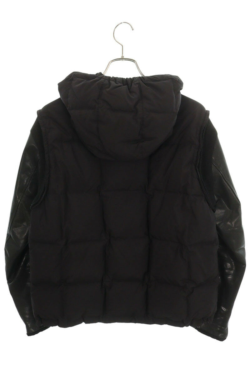 Undercover Leather Jacket Black Size M
