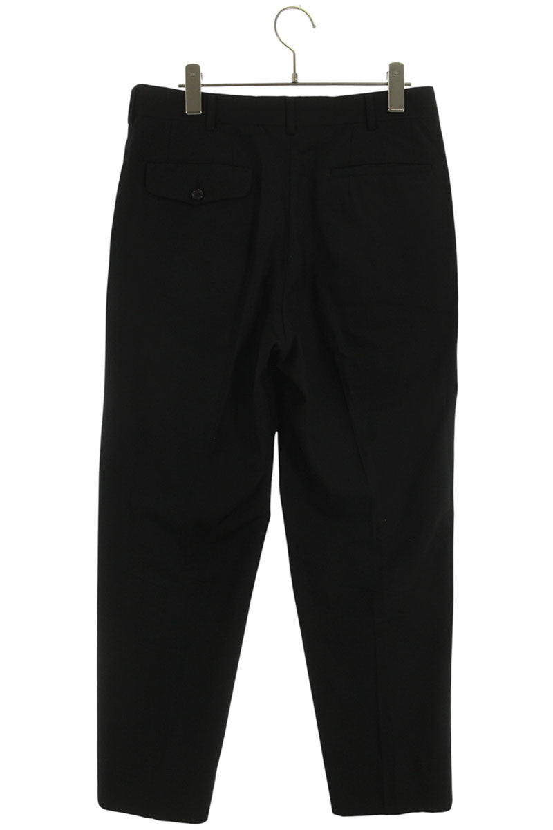 Vintage Comme des Garcons Bottoms - COMME des GARCONS HOMME Wool Trousers Long Pants Black Size SS - Authentic Archive