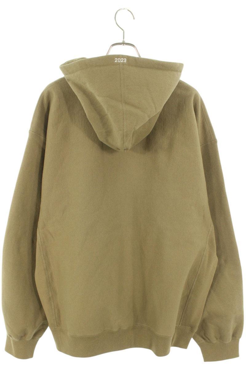 Supreme 23AW Box Logo Hooded Sweatshirt Brown Size XXL