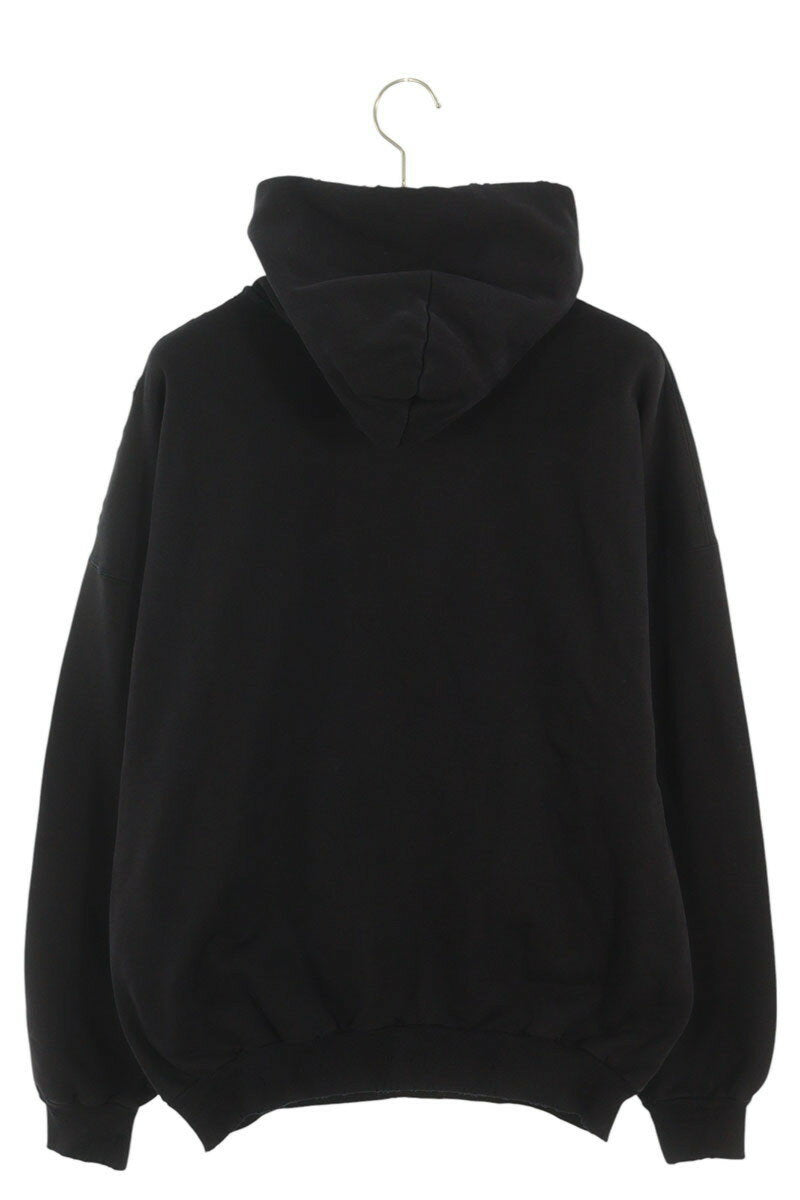 Vintage Balenciaga Tops - BALENCIAGA Distressed Pullover Hoodie Black Size S - Authentic Archive