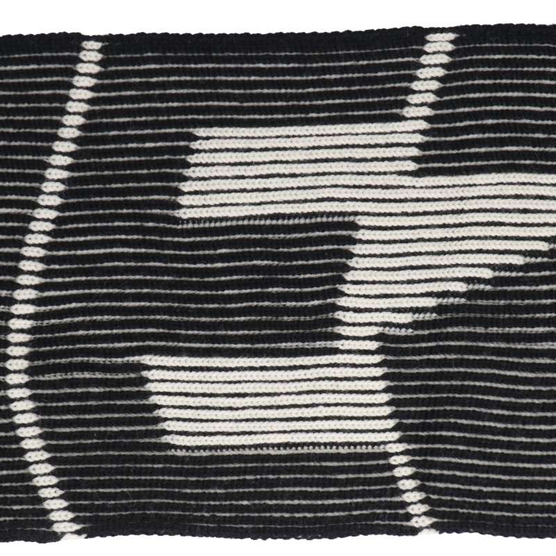Balenciaga Logo Scarf Black