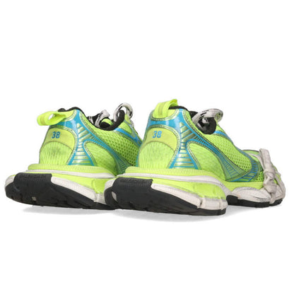 Balenciaga Distressed Sneakers Yellow x Blue Size 38