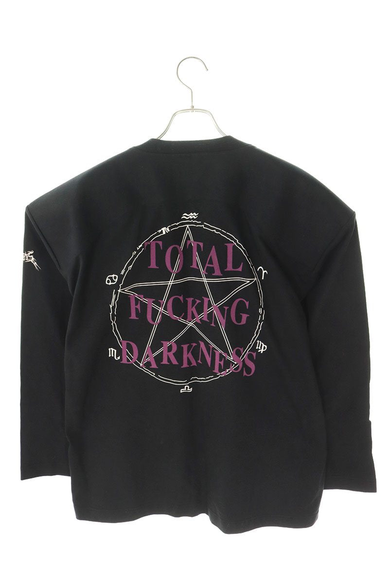 Vetements 16AW TFD Long Sleeve T-Shirt Black Size L