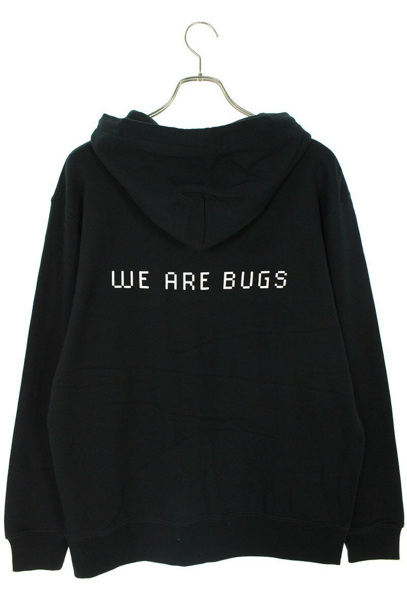 Fragment Design x SEQUEL 24SS Zip Up Hoodie Black Size L