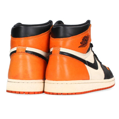 Nike Sneakers Black x Orange x White Size 26cm