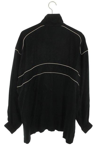 Balenciaga BB Logo Zip Up Blouson Black Size XS