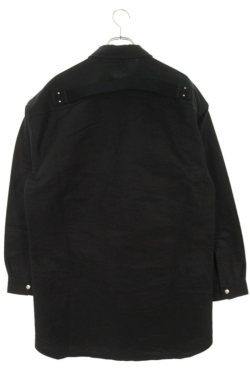 Rick Owens FC Long Sleeve Shirt Black Size S