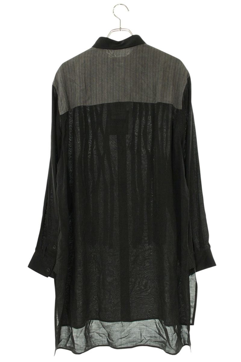 YOHJI YAMAMOTO POUR HOMME 24SS Ozone Blouse Cross Size M