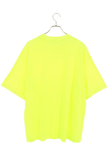 Balenciaga Logo Embroidered T-Shirt Green Size M