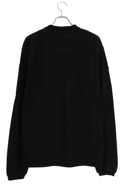 Vetements 25AW SHUT DOWN Embroidered Long Sleeve T-Shirt Black Size S