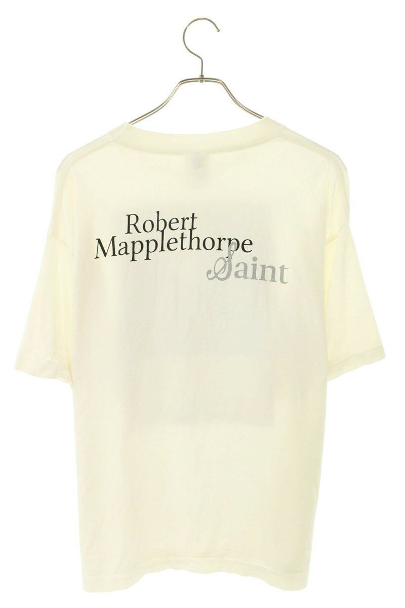 Saint Michael Print T-Shirt White Size L