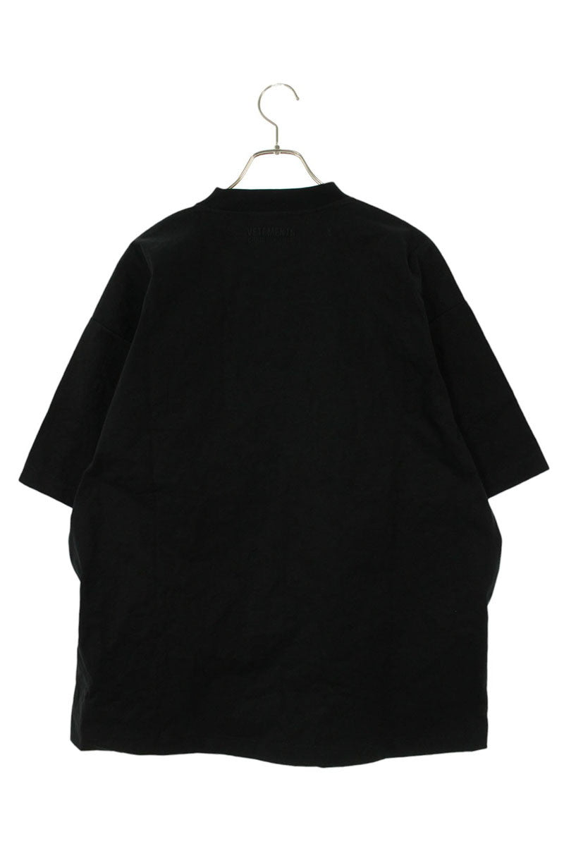 Vetements 25AW BLACK CofIconicNunMetalizedT T-Shirt Black Size XS