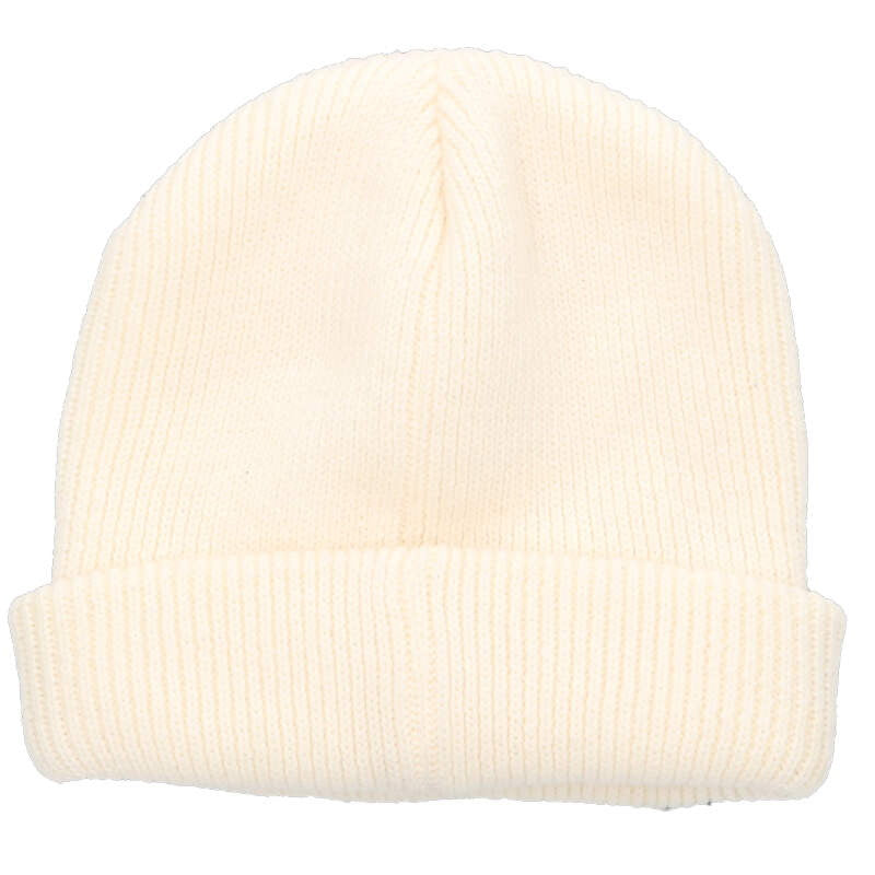 Saint Michael Logo Patchwork Beanie White Size ONE