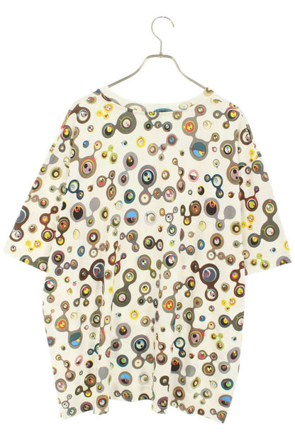 TAKASHI MURAKAMI KAIKAI KIKI Jelly Fish Eyes Print S S Tshirts White Size XXL