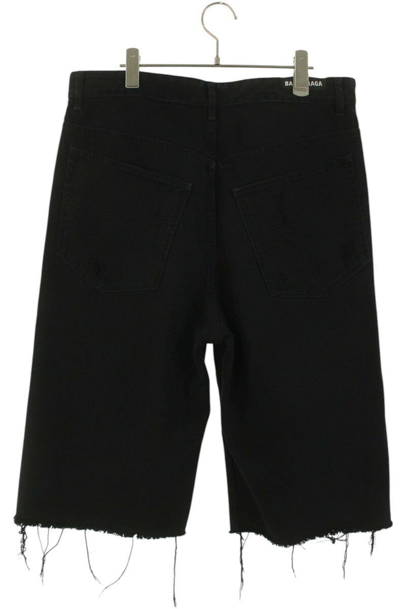 Balenciaga Distressed Pants Black Size US 30