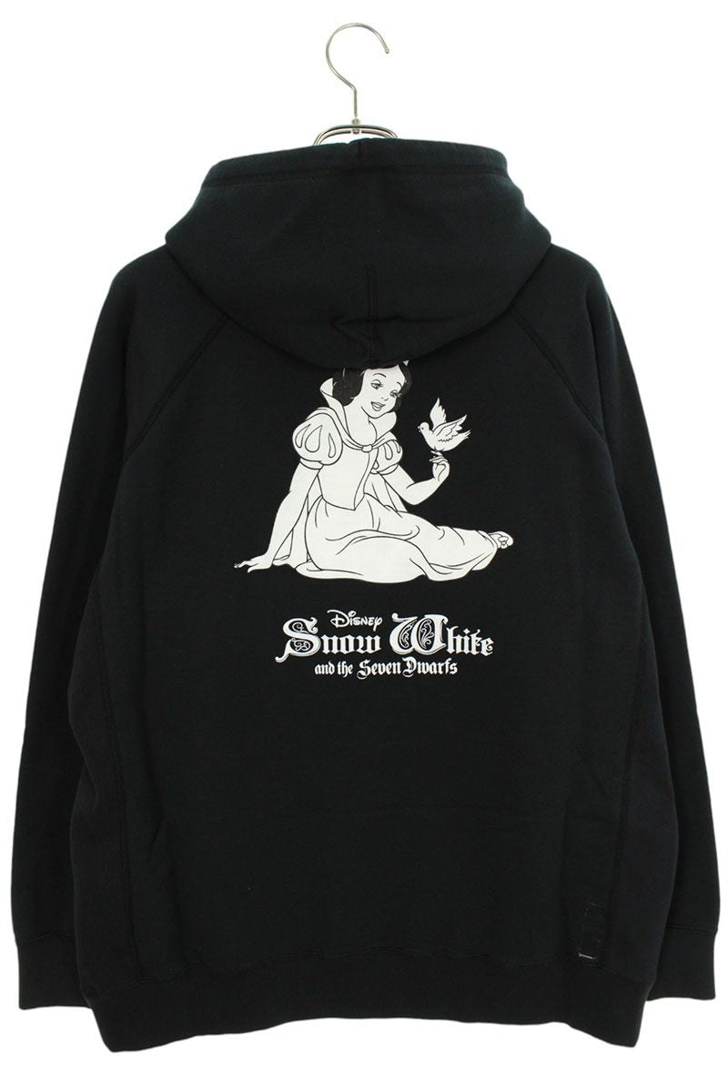 SEQUEL 24AW Print Hoodie Black Size M