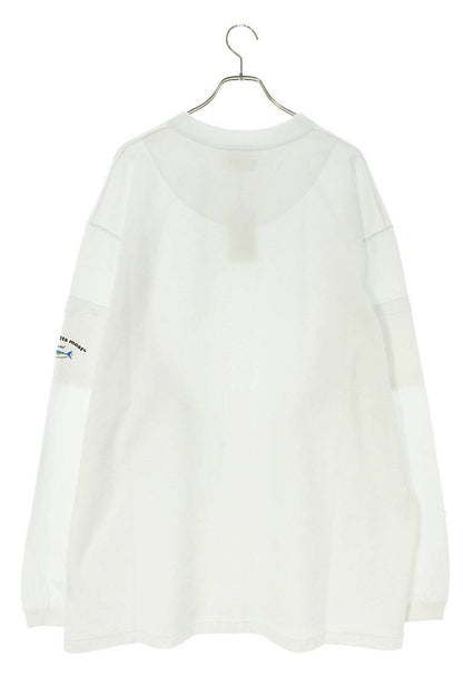 Vetements 23AW WHITE Logo Long Sleeve T-Shirt White Size S