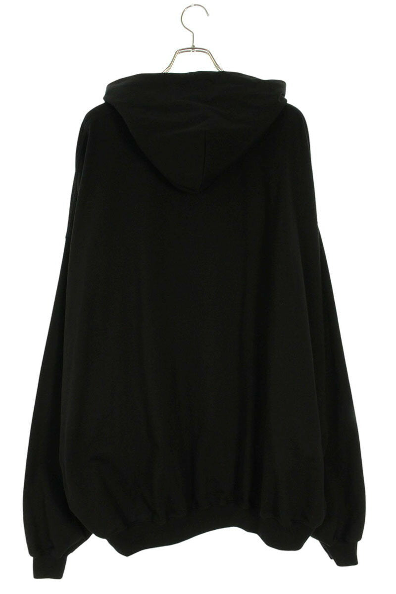 Rick Owens 26SS HUN HOODIE Black Size XXL