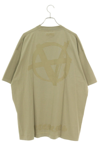 Vetements 25SS Oversized T-Shirt Beige Size S