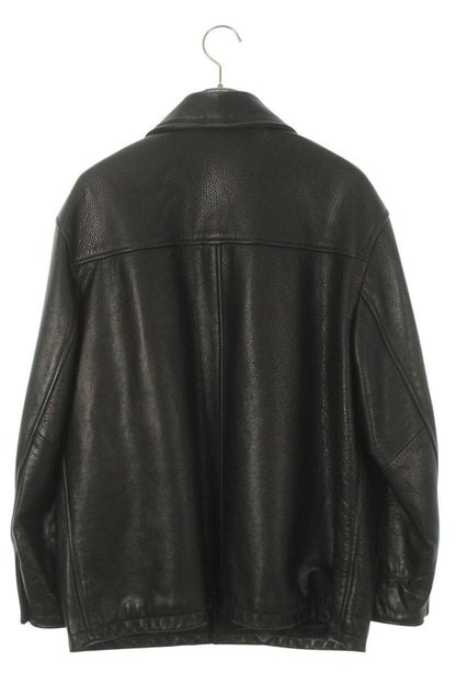 SUPREME x schott 23AW Leather Car Coat Black Size S