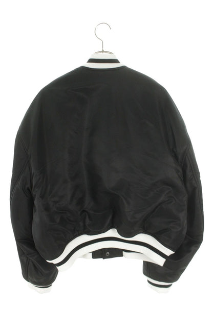 BALENCIAGA NBA Bomber Jacket Black Size M