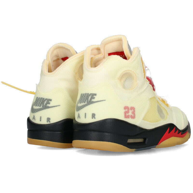 NIKE OFF-WHITE Sneakers White x Red Size 27cm