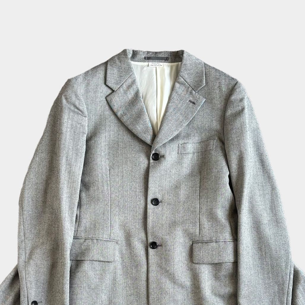 COMME DES GARCONS HOMME PLUS 23SS ANOTHER KIND OF PANK Chester Coat Gray Size M