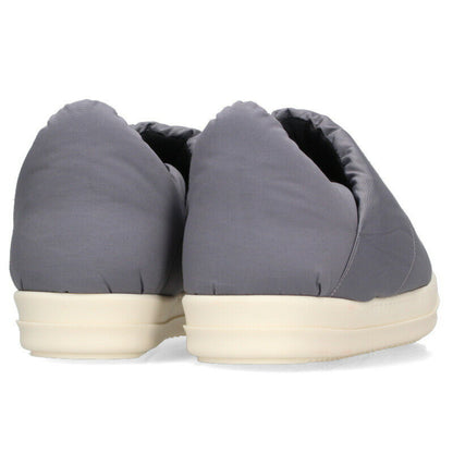 DRKSHDW PUFFER SLIP ON Fur Sneakers Gray x White Size 43