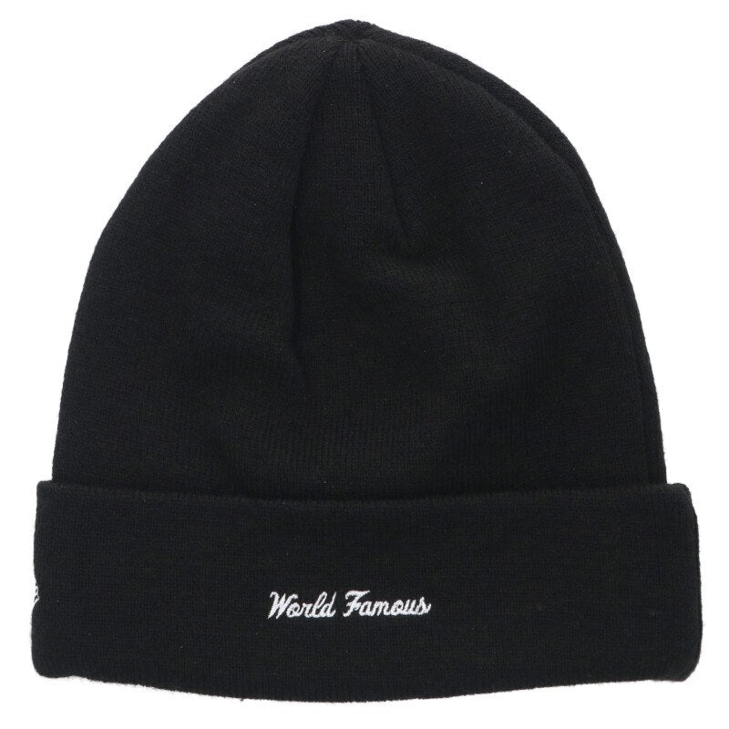 Supreme x New Era New Era Cross Box Logo Beanie Logo Beanie Black Size ONE SIZE
