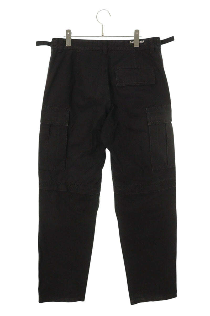 Balenciaga 22AW Cargo Long Pants Black Size S