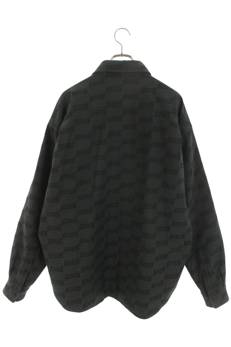 BALENCIAGA BB Logo Padded Jacket Black Size XS