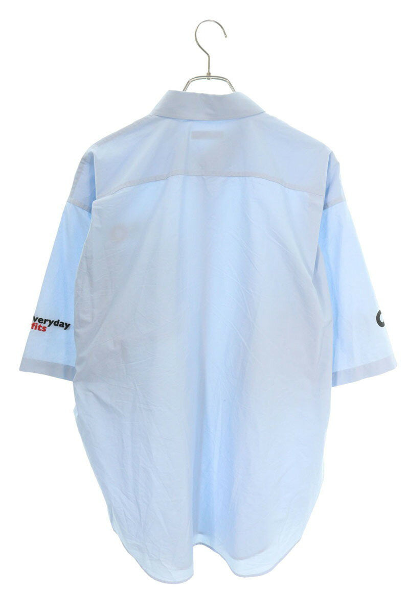 Balenciaga 25AW Ceo Uniform Logo CEO Blue Size M