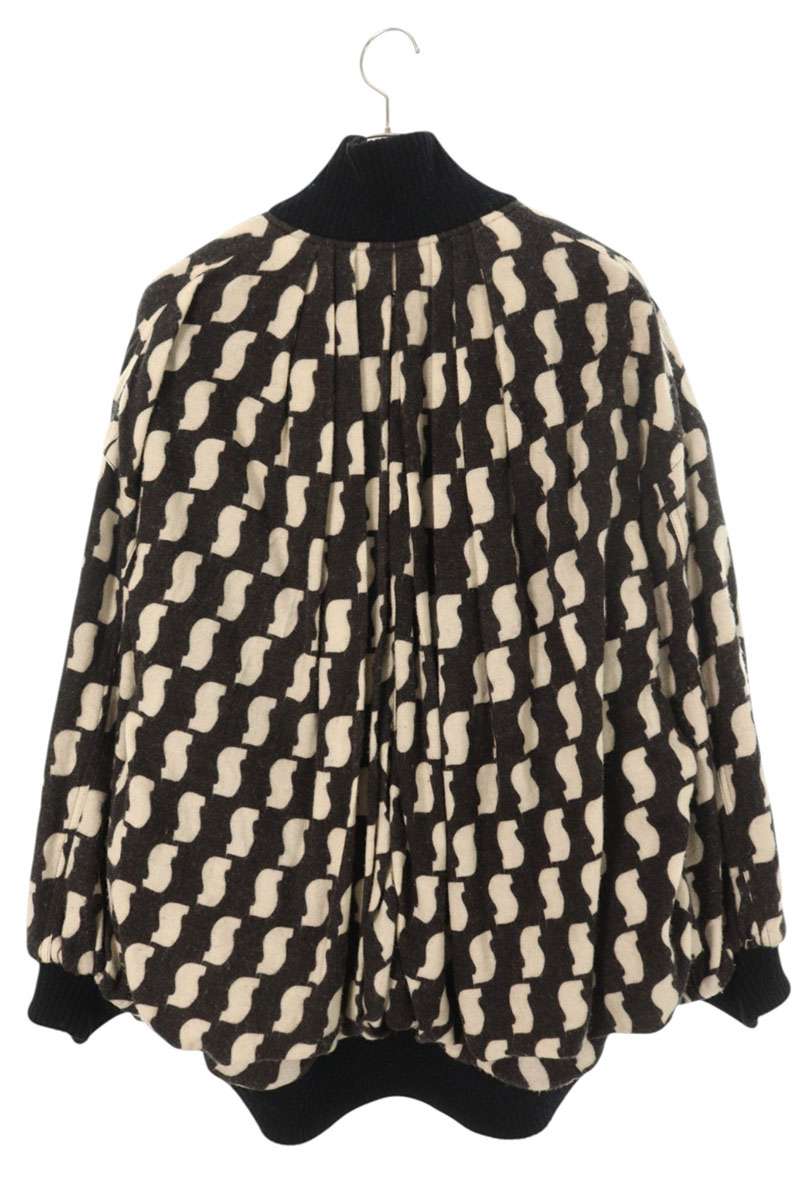 Undercover All-Over Print Oversized Blouson White x Black Size 1