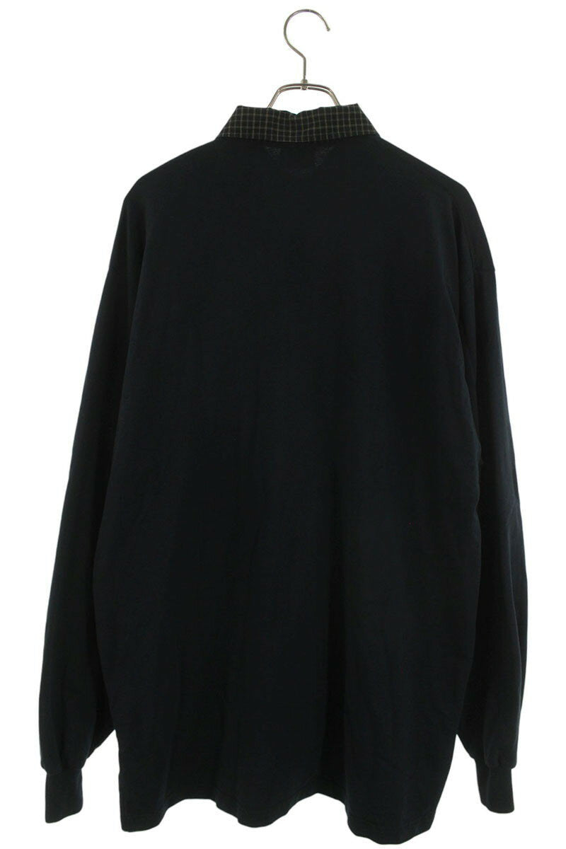 Balenciaga Polo Long Sleeve T-Shirt Black Size 1