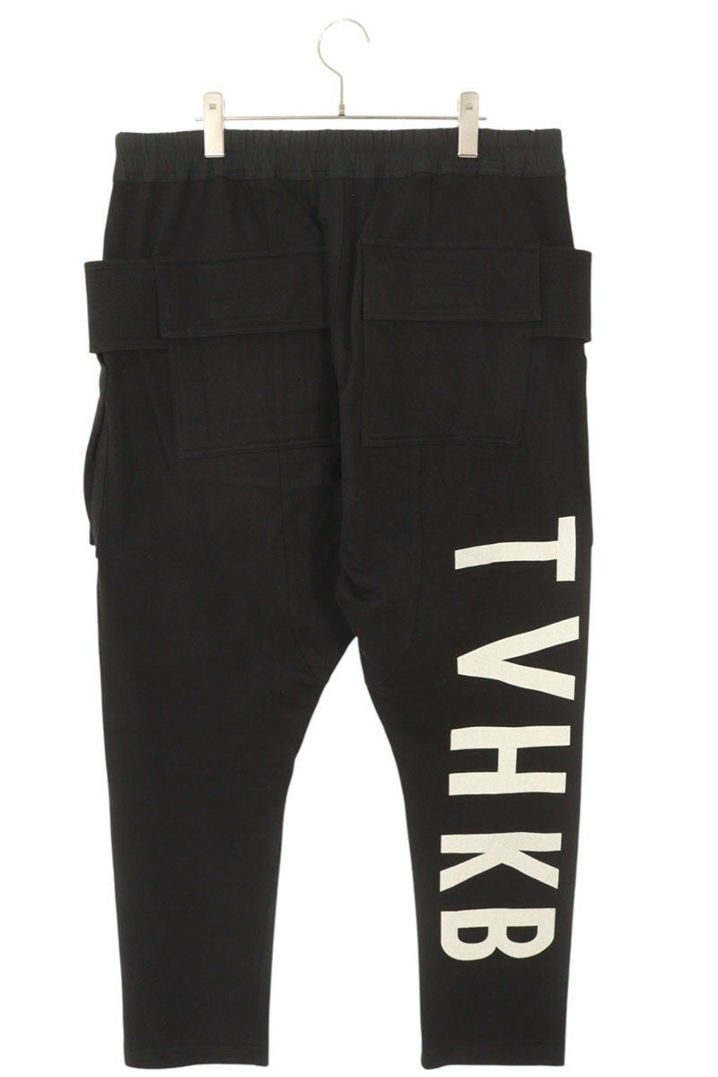 Rick Owens RIGEP6 Cargo Long Pants Black Size XL