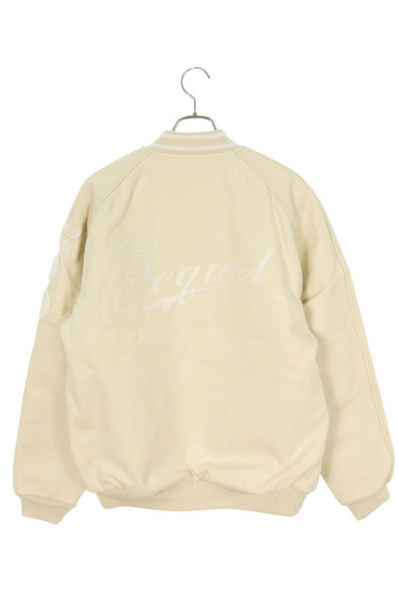 SEQUEL 23AW Leather Blouson White Size M