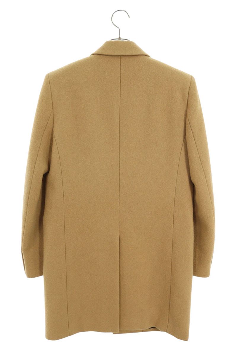 Saint Laurent Paris Wool Chester Coat Beige Size XS
