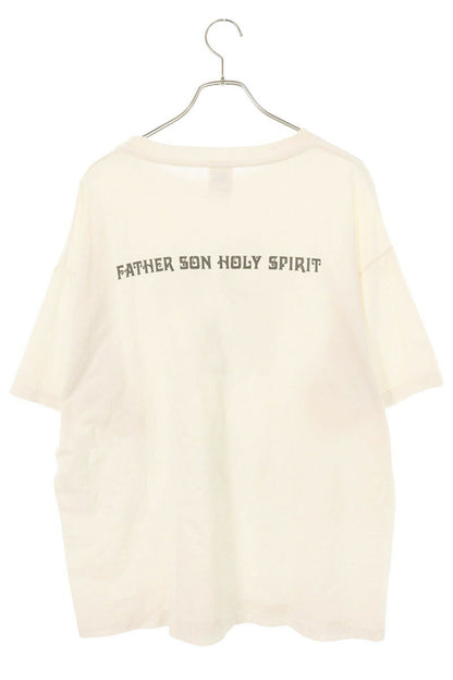 Saint Michael x Neighborhood 23SS Distressed Print T-Shirt White Size XL