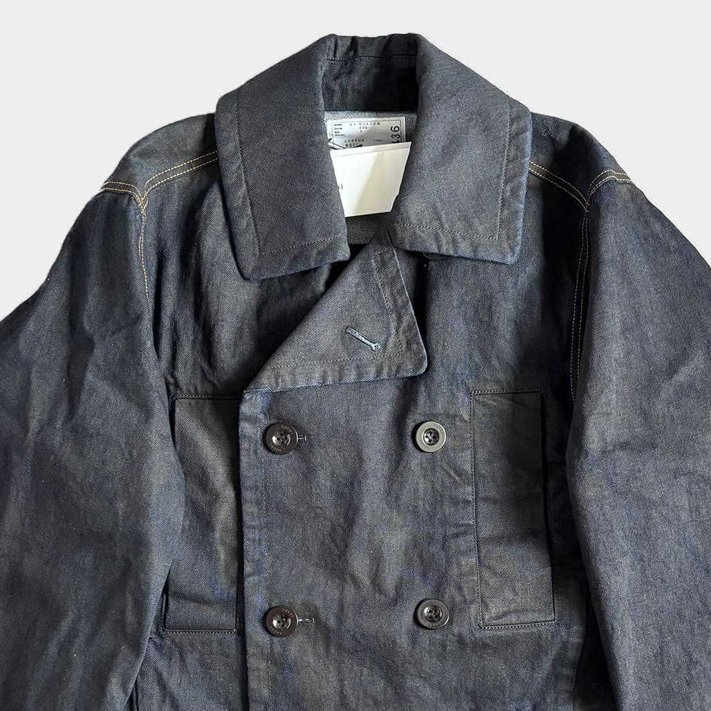 SACAI 24AW Denim Jacket Black Size 3