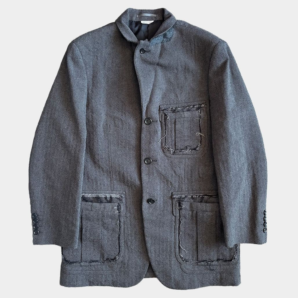 COMME DES GARCONS HOMME DEUX 23AW Tailored Jacket Gray Size M
