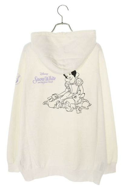 SEQUEL 24AW white Print Pullover Hoodie 24AW-SWCS Size XL