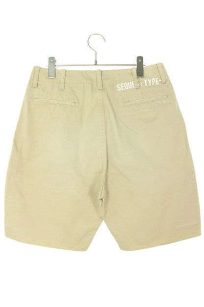 SEQUEL 23SS Logo Print Pants Beige Size US 30
