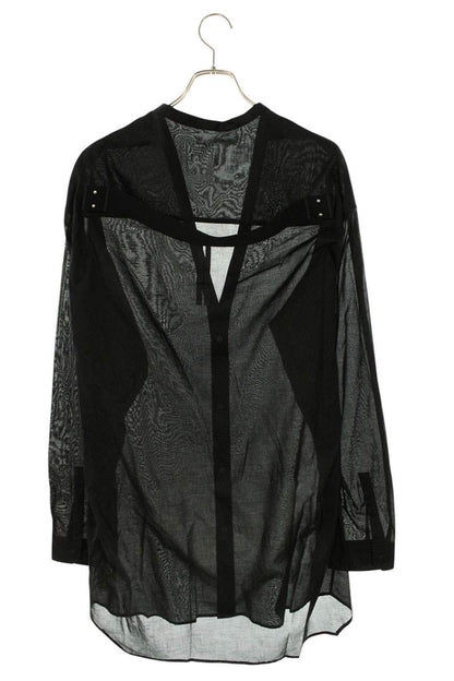 Rick Owens 26SS CONCORDIAN SHIRT Black Size S