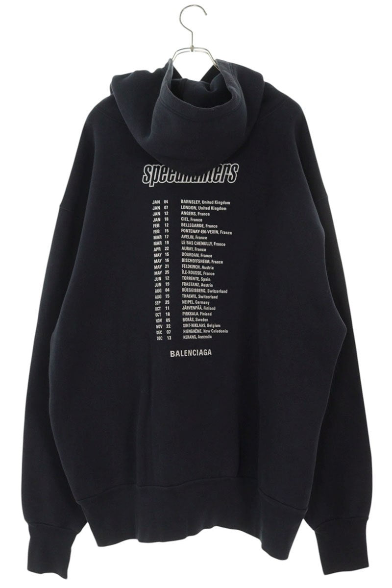 Balenciaga Pullover Hoodie Black Size XS