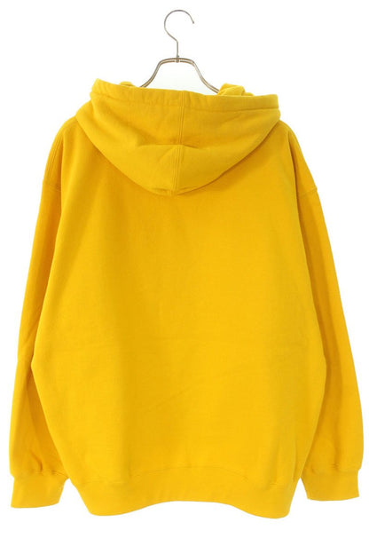 Supreme 23AW Small Box Drawcord Hooded Sweatshirt Yellow Size XL