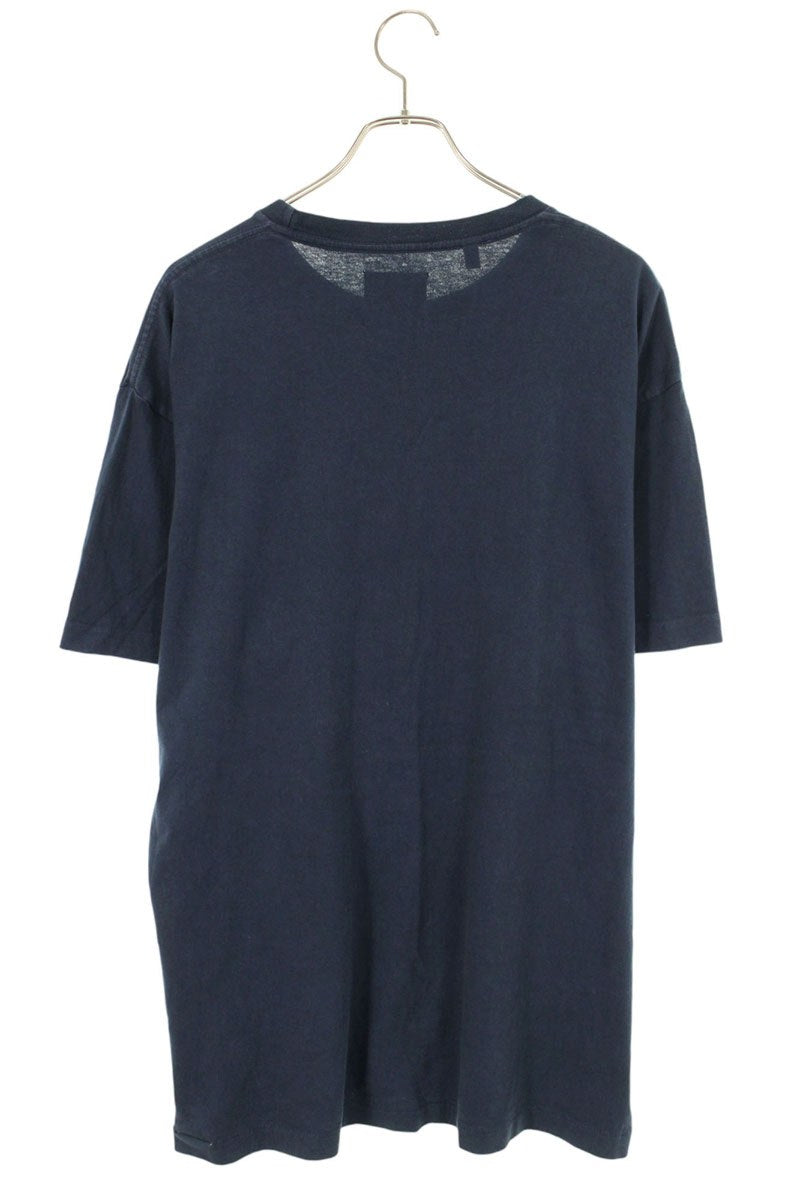Gallery Dept. Logo Print T-Shirt Blue Size L