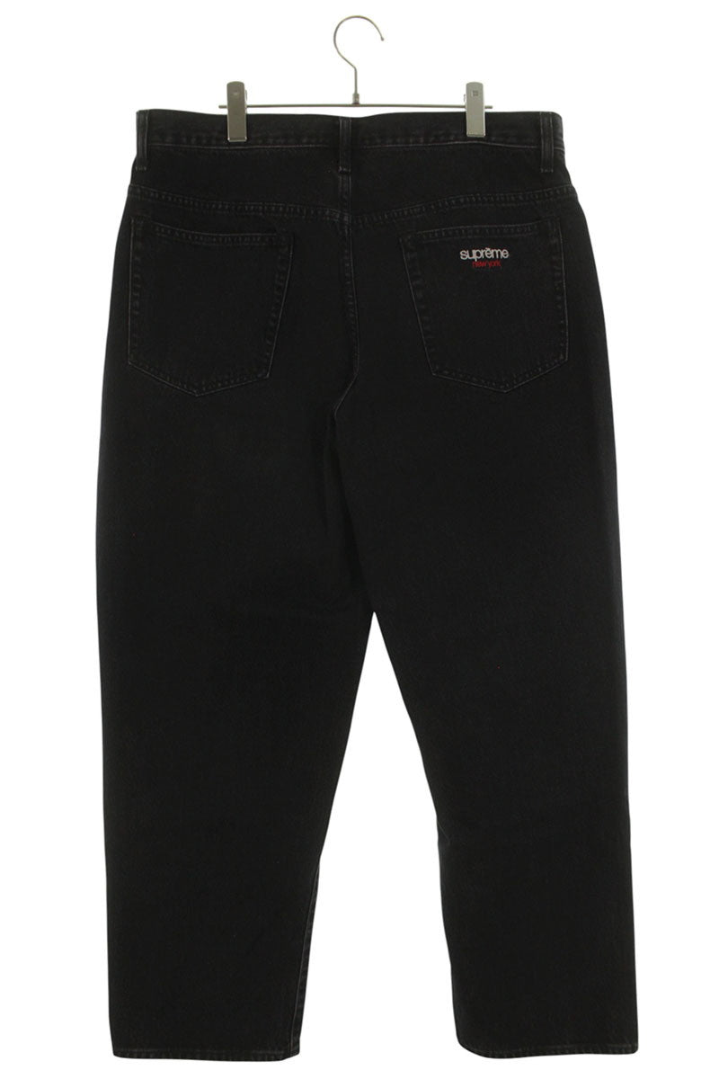 Supreme 25SS Baggy Jean Denim Pants Black Size 34