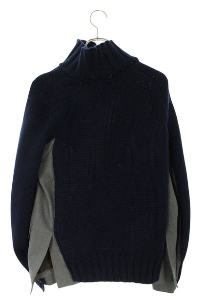 Sacai Zip Up Blouson Blue x Gray Size S