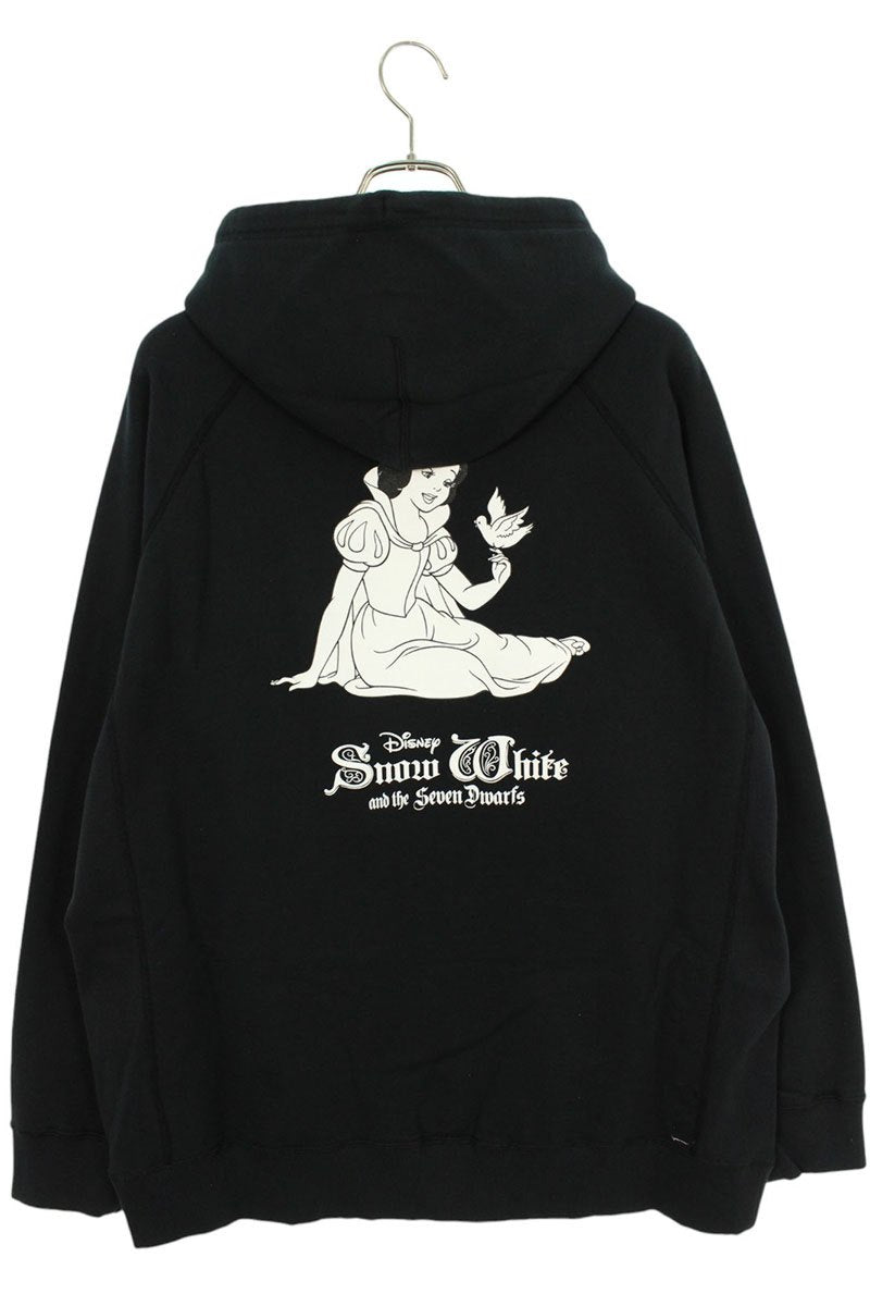 SEQUEL 24AW Print Hoodie Black Size L