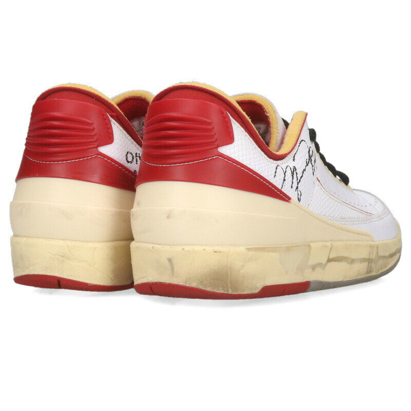 NIKE OFF-WHITE Sneakers Red x White Size 25cm